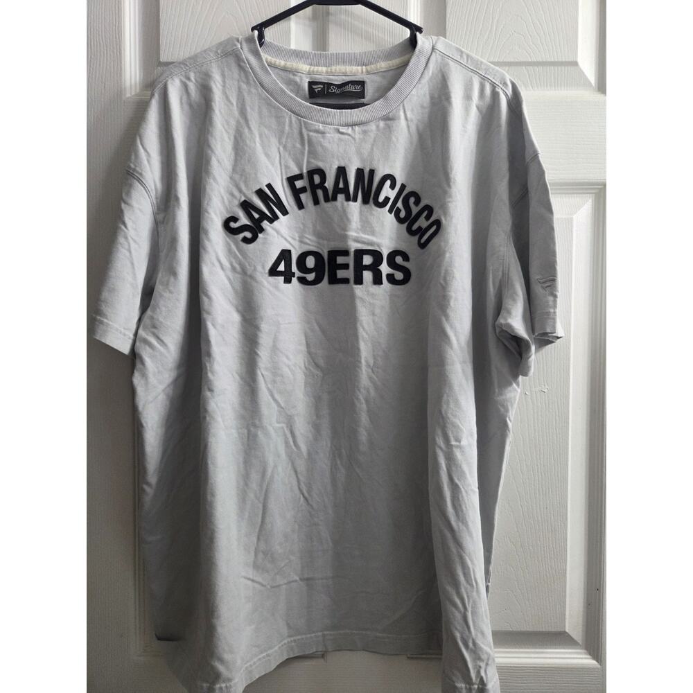 San Francisco 49ers Fanatics Signature Elements Super Soft Gray Tshirt 2XL